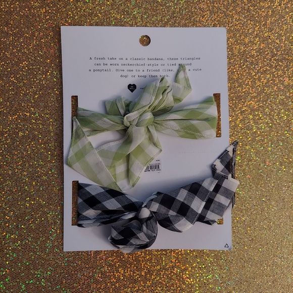 Two-Pack Triangle Bandana - Picture 4 of 4